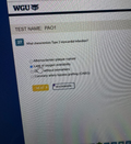 WGU D236 PATHOPHYSIOLOGY OA1