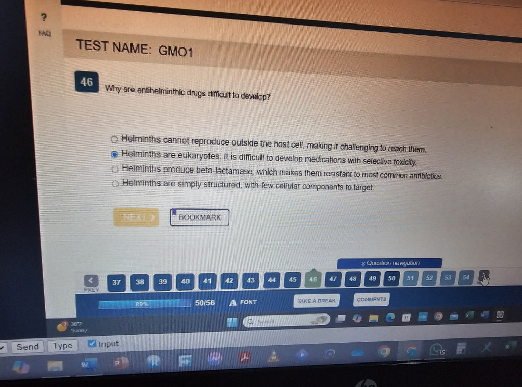 WGU D311 Microbiology with Lab OA1