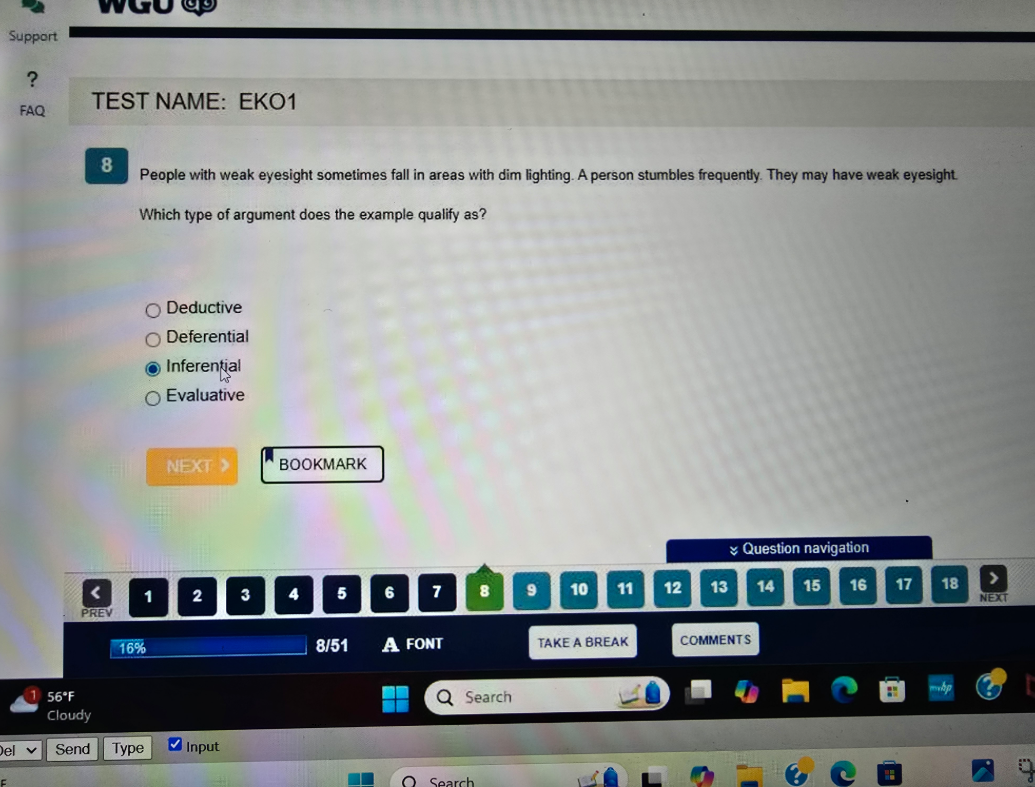 WGU D265 Critical Thinking OA1