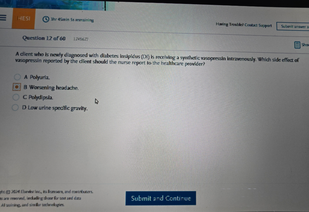 WGU D441 Medical Dosage Calculations and Pharmacology OA2