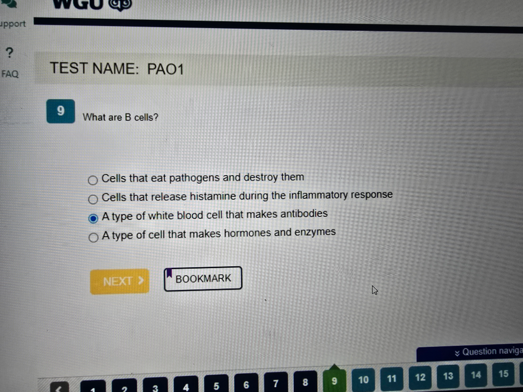 WGU D236 PATHOPHYSIOLOGY OA2