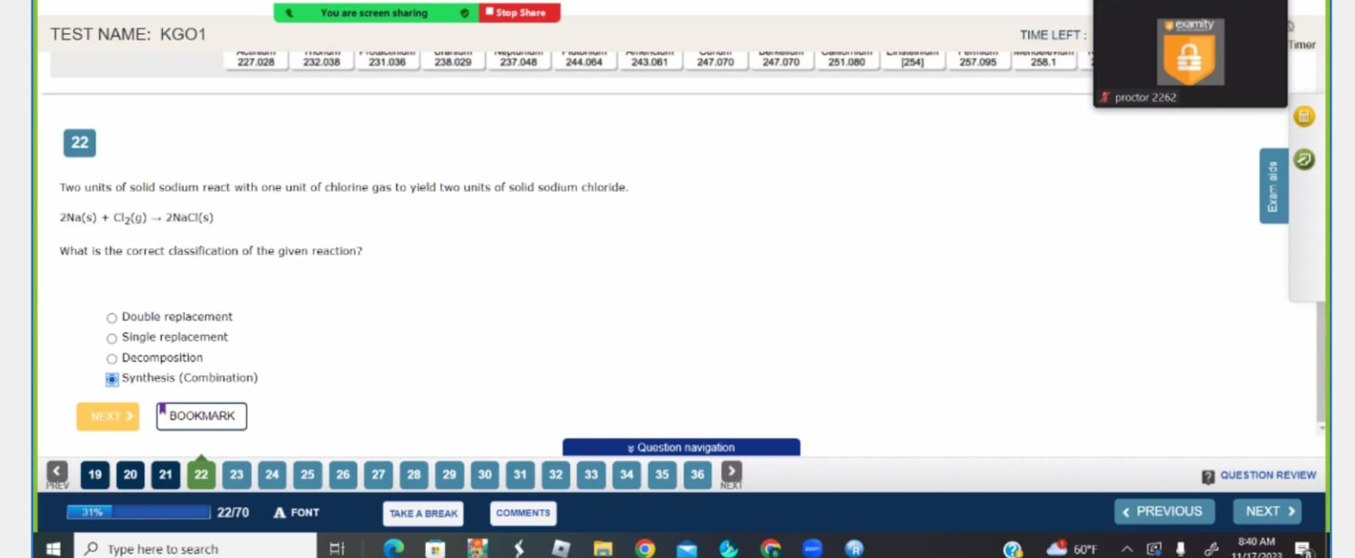 WGU D425 Introduction to Chemistry OA2